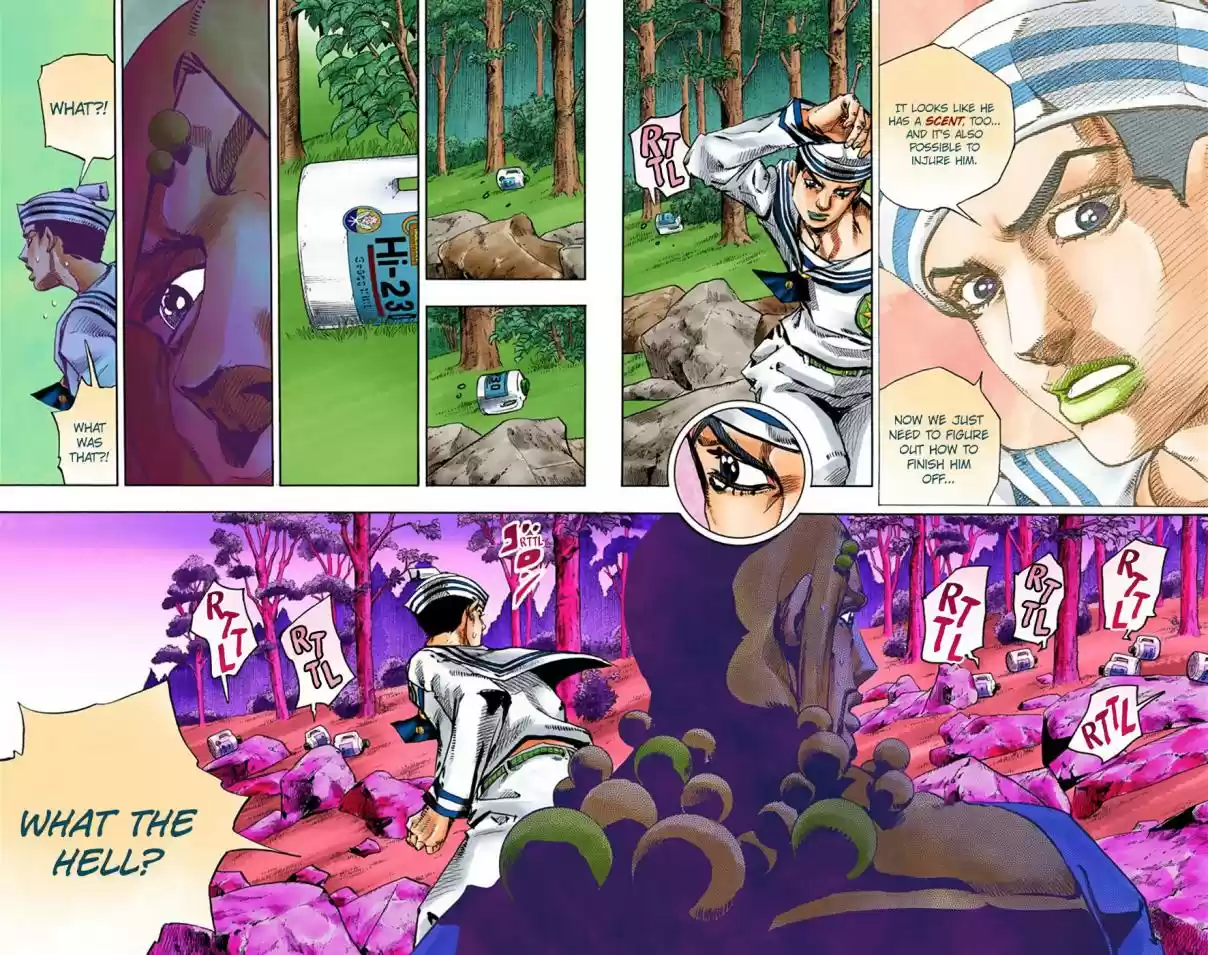 JoJo's Bizarre Adventure Part 8 JoJolion [Official Colored] Vol. 8 Ch. 31 "I am a Rock" Part 1