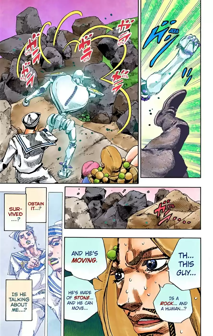 JoJo's Bizarre Adventure Part 8 JoJolion [Official Colored] Vol. 8 Ch. 31 "I am a Rock" Part 1