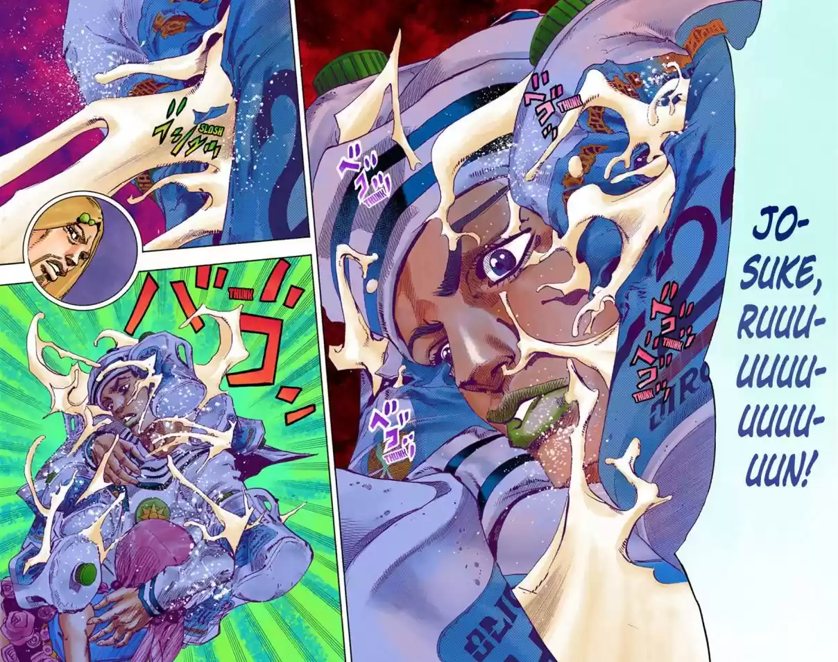 JoJo's Bizarre Adventure Part 8 JoJolion [Official Colored] Vol. 8 Ch. 32 "I am a Rock" Part 2