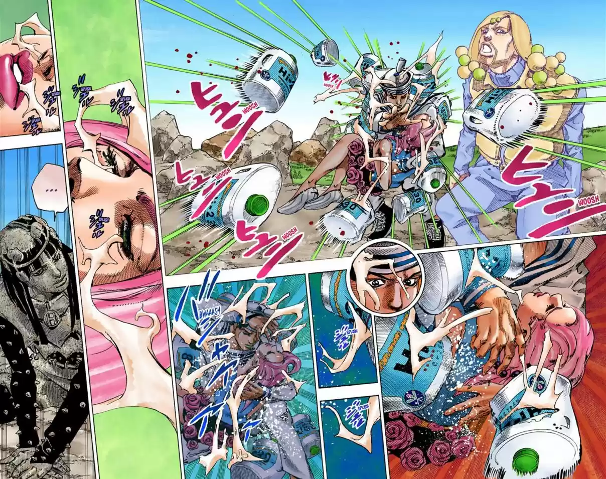 JoJo's Bizarre Adventure Part 8 JoJolion [Official Colored] Vol. 8 Ch. 32 "I am a Rock" Part 2