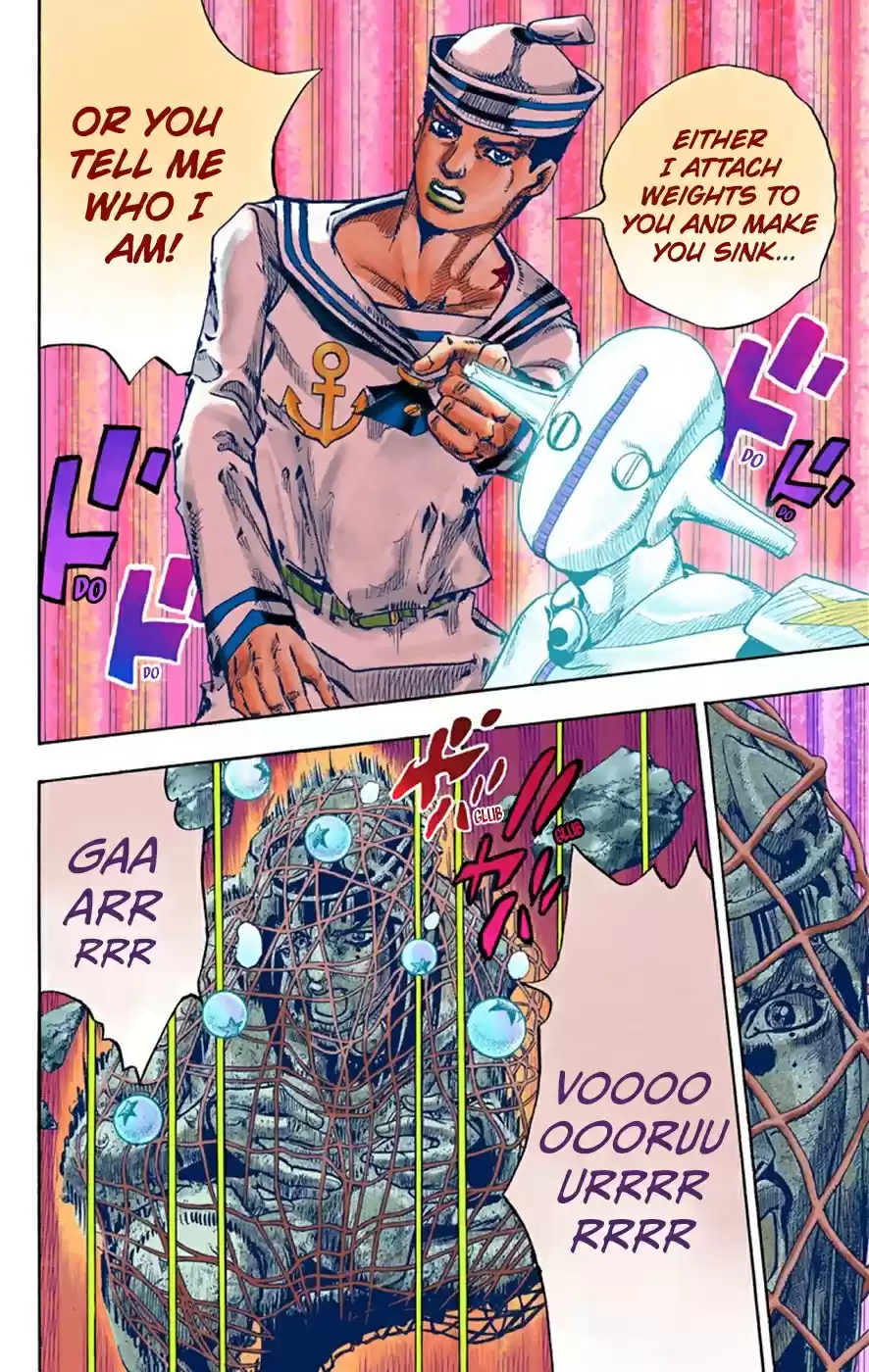JoJo's Bizarre Adventure Part 8 JoJolion [Official Colored] Vol. 8 Ch. 32 "I am a Rock" Part 2
