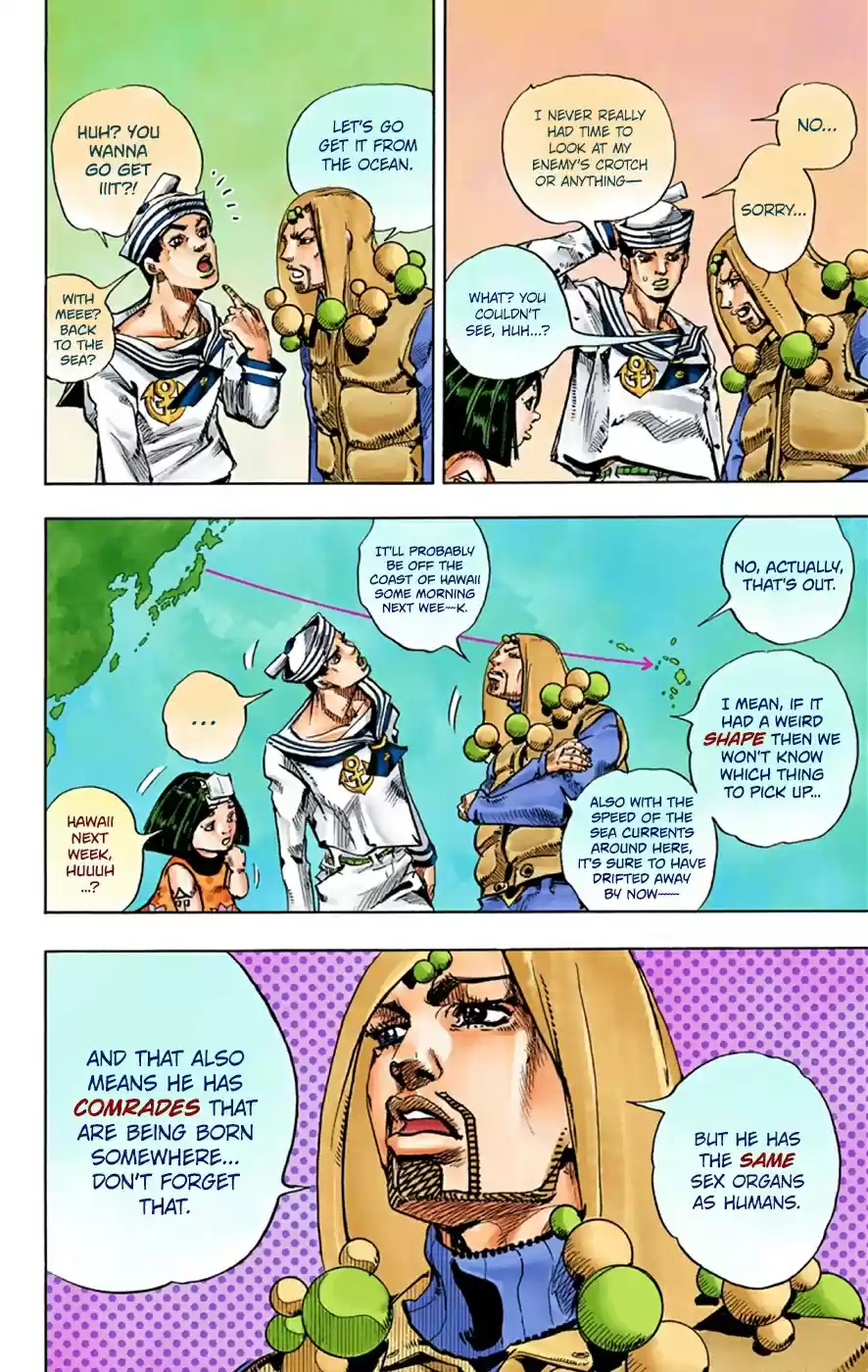 JoJo's Bizarre Adventure Part 8 JoJolion [Official Colored] Vol. 8 Ch. 32 "I am a Rock" Part 2