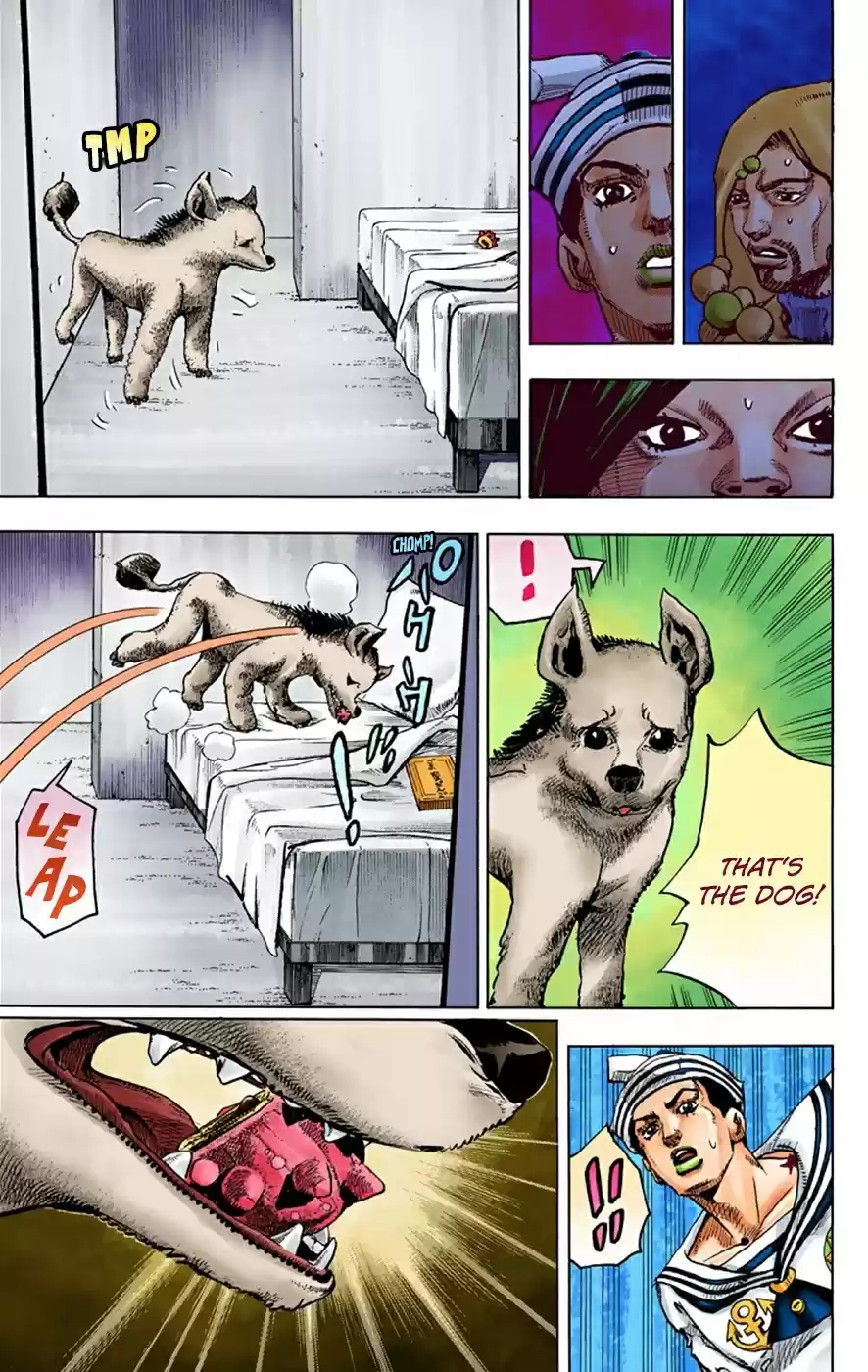 JoJo's Bizarre Adventure Part 8 JoJolion [Official Colored] Vol. 8 Ch. 33 Josuke! Go to the Higashikata Fruit Parlor!