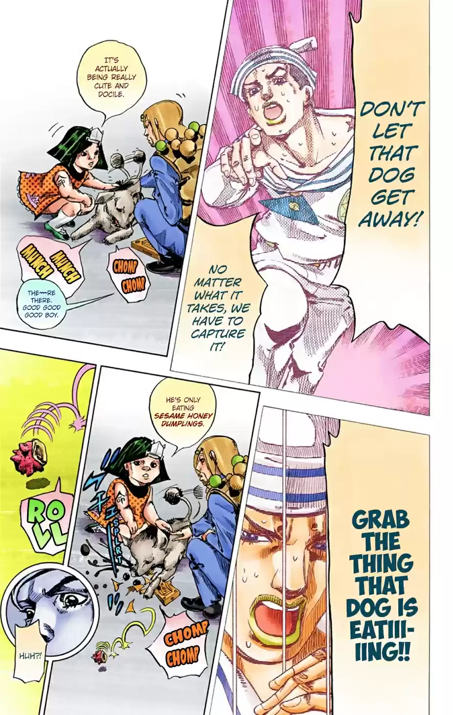 JoJo's Bizarre Adventure Part 8 JoJolion [Official Colored] Vol. 8 Ch. 33 Josuke! Go to the Higashikata Fruit Parlor!
