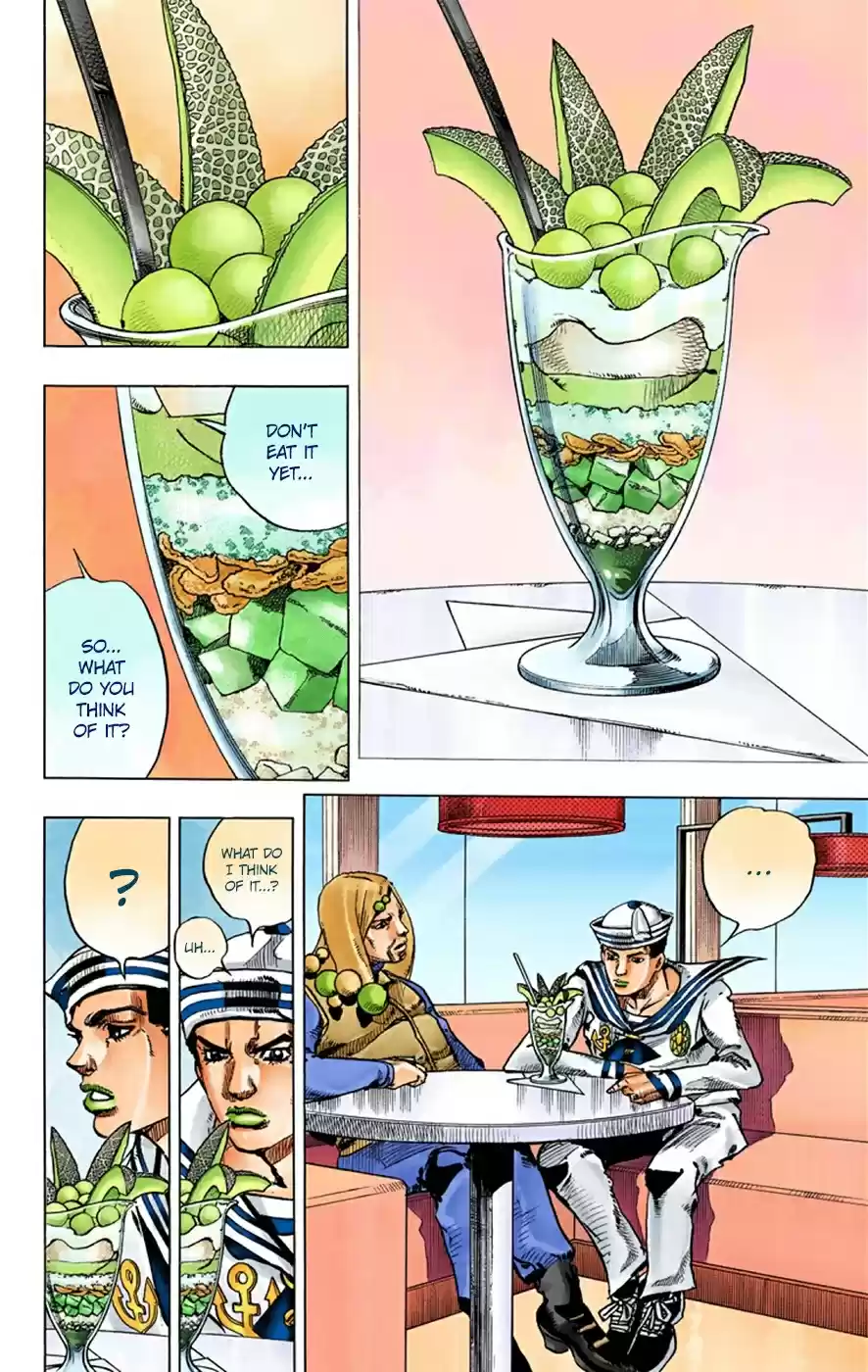 JoJo's Bizarre Adventure Part 8 JoJolion [Official Colored] Vol. 8 Ch. 33 Josuke! Go to the Higashikata Fruit Parlor!
