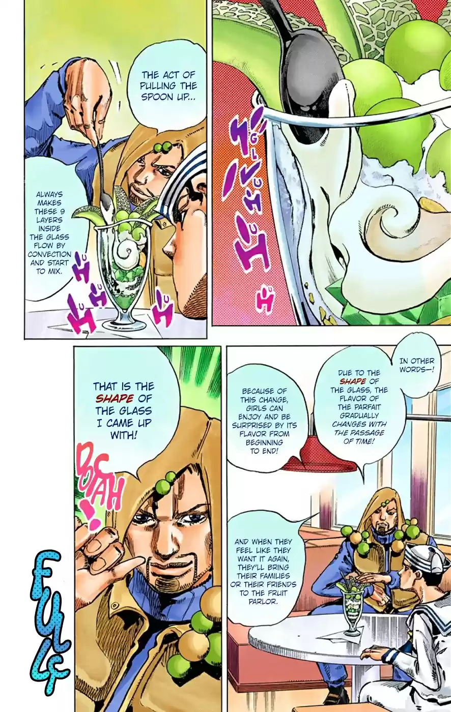 JoJo's Bizarre Adventure Part 8 JoJolion [Official Colored] Vol. 8 Ch. 33 Josuke! Go to the Higashikata Fruit Parlor!