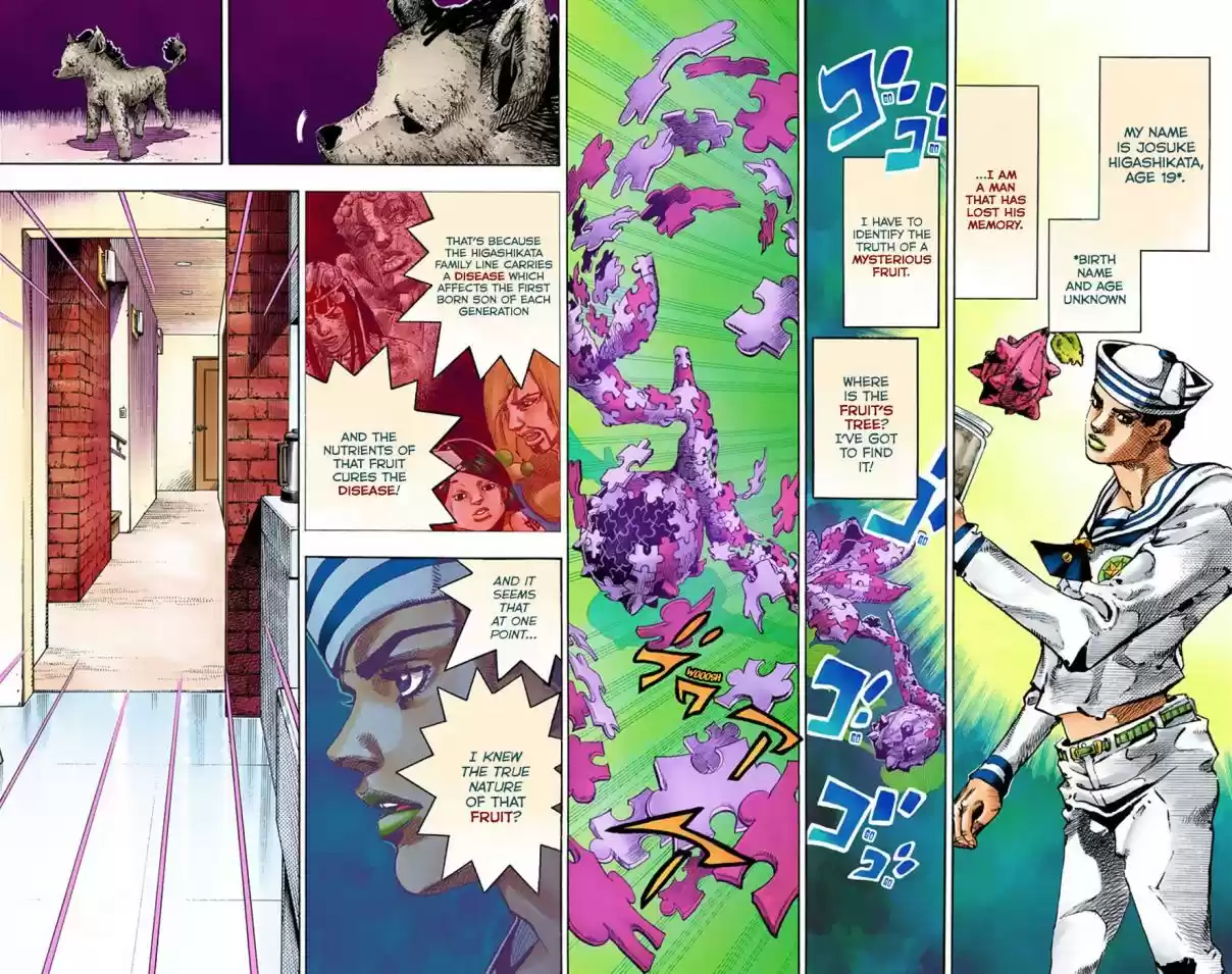 JoJo's Bizarre Adventure Part 8 JoJolion [Official Colored] Vol. 8 Ch. 34 Every Day is a Summer Vacation Part 1