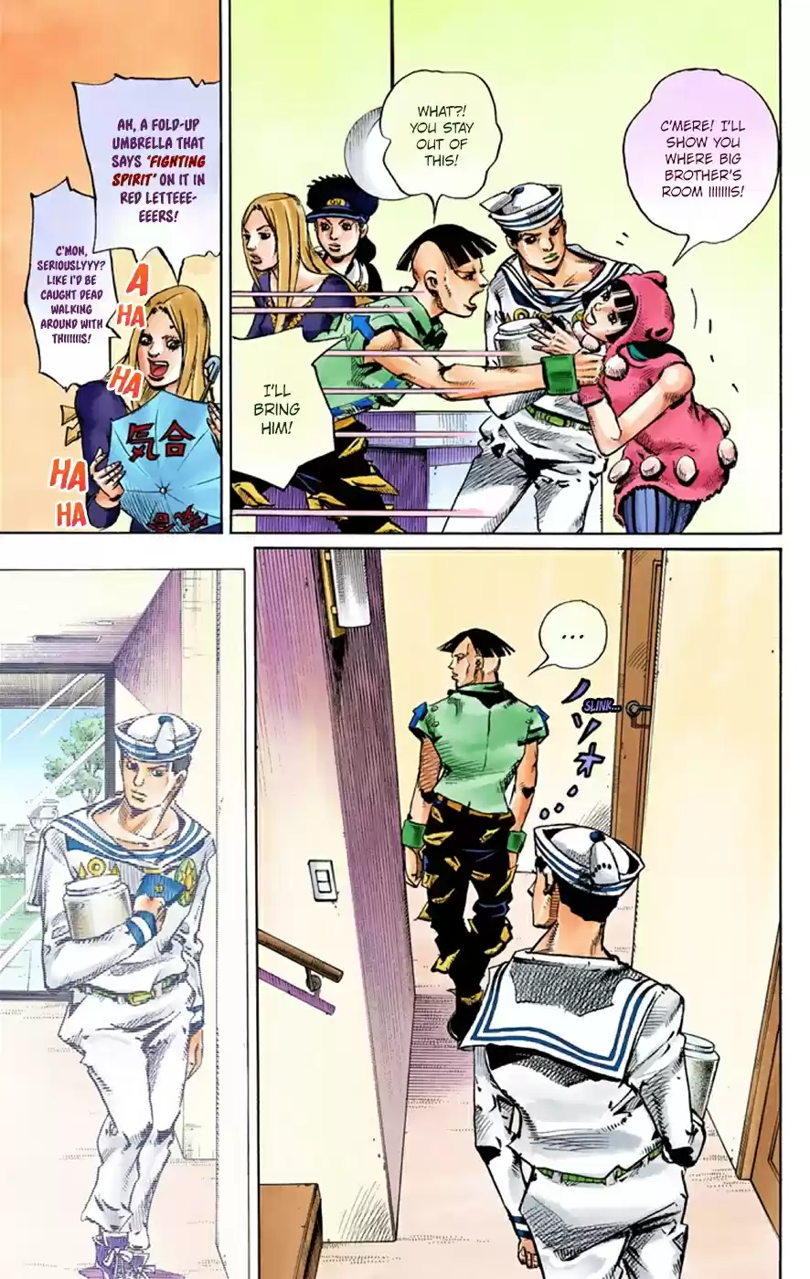JoJo's Bizarre Adventure Part 8 JoJolion [Official Colored] Vol. 8 Ch. 34 Every Day is a Summer Vacation Part 1
