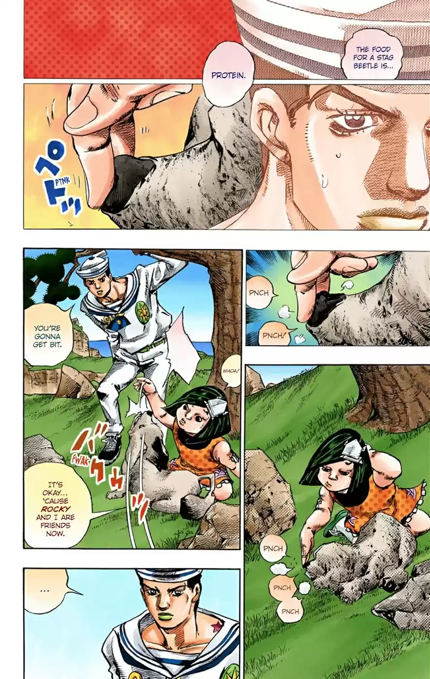 JoJo's Bizarre Adventure Part 8 JoJolion [Official Colored] Vol. 8 Ch. 34 Every Day is a Summer Vacation Part 1