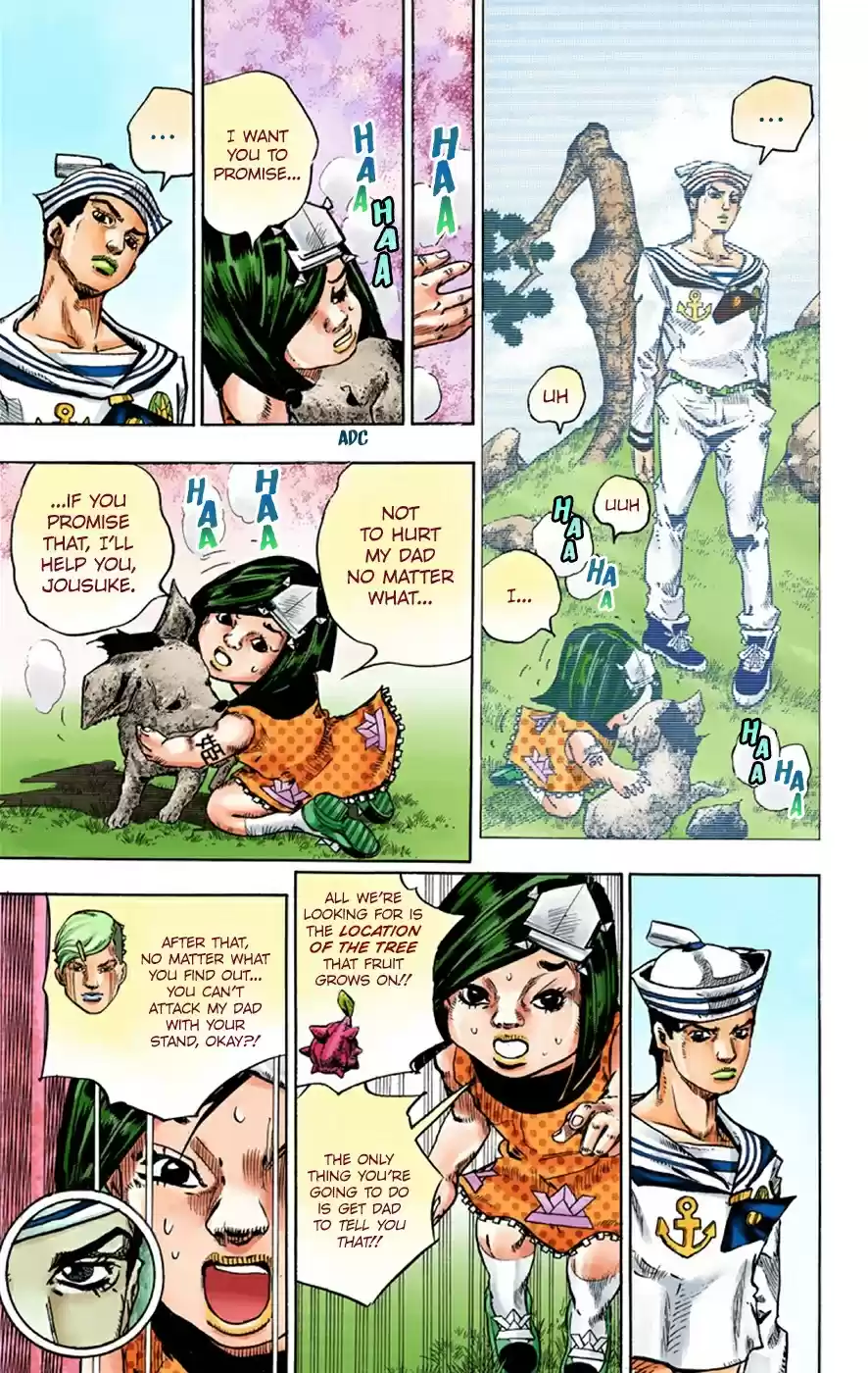 JoJo's Bizarre Adventure Part 8 JoJolion [Official Colored] Vol. 8 Ch. 34 Every Day is a Summer Vacation Part 1