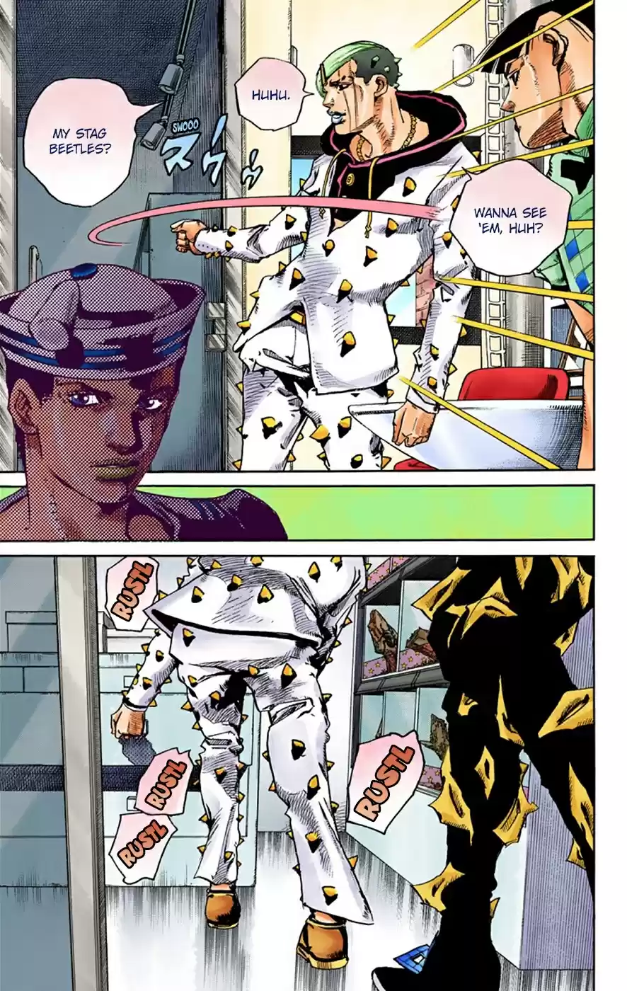JoJo's Bizarre Adventure Part 8 JoJolion [Official Colored] Vol. 8 Ch. 34 Every Day is a Summer Vacation Part 1