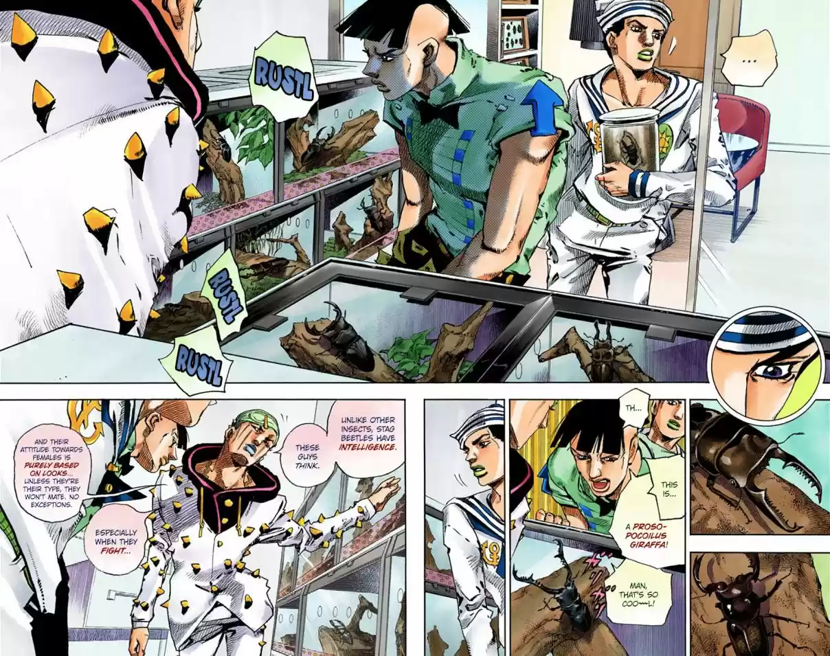 JoJo's Bizarre Adventure Part 8 JoJolion [Official Colored] Vol. 8 Ch. 34 Every Day is a Summer Vacation Part 1