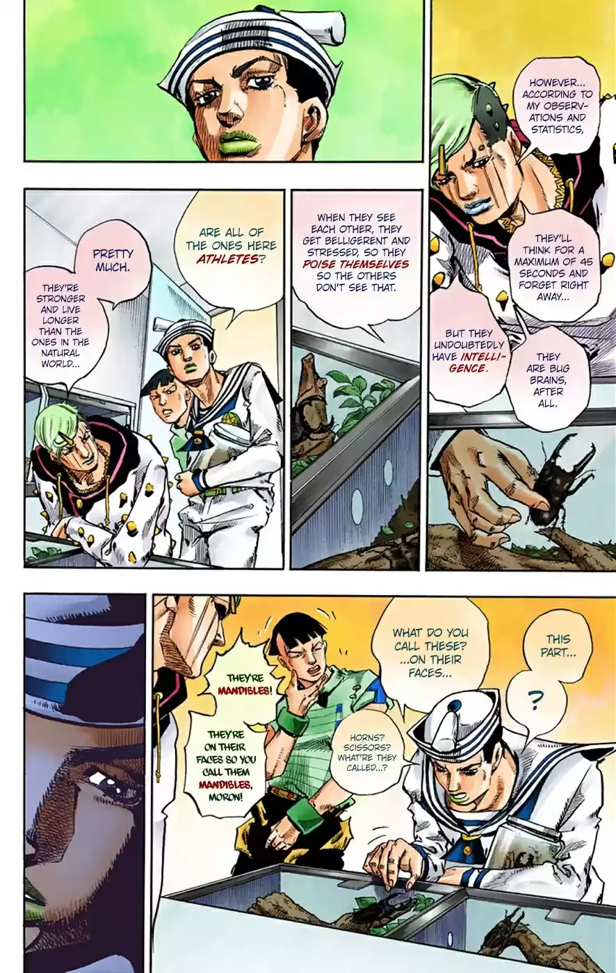 JoJo's Bizarre Adventure Part 8 JoJolion [Official Colored] Vol. 8 Ch. 34 Every Day is a Summer Vacation Part 1