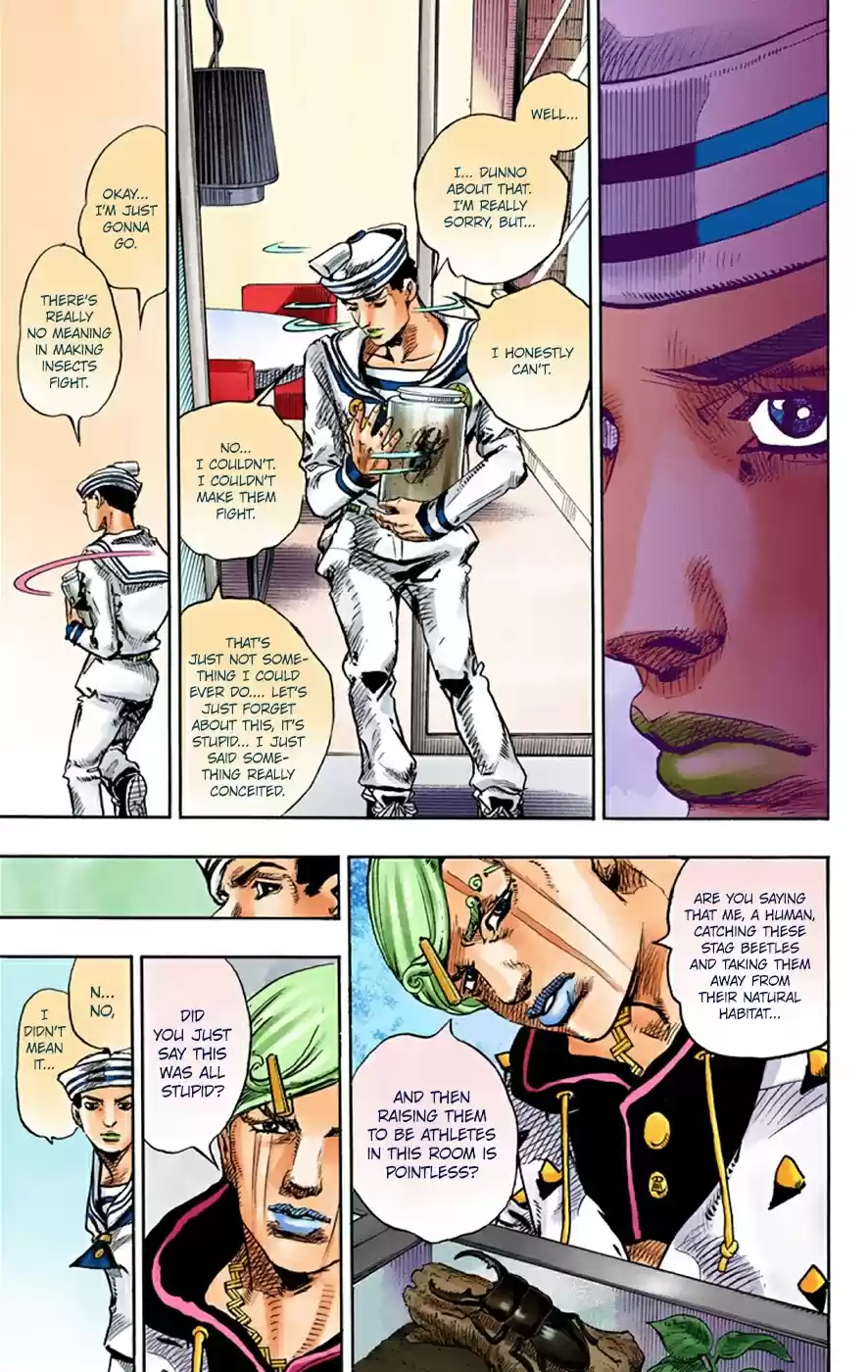 JoJo's Bizarre Adventure Part 8 JoJolion [Official Colored] Vol. 8 Ch. 34 Every Day is a Summer Vacation Part 1