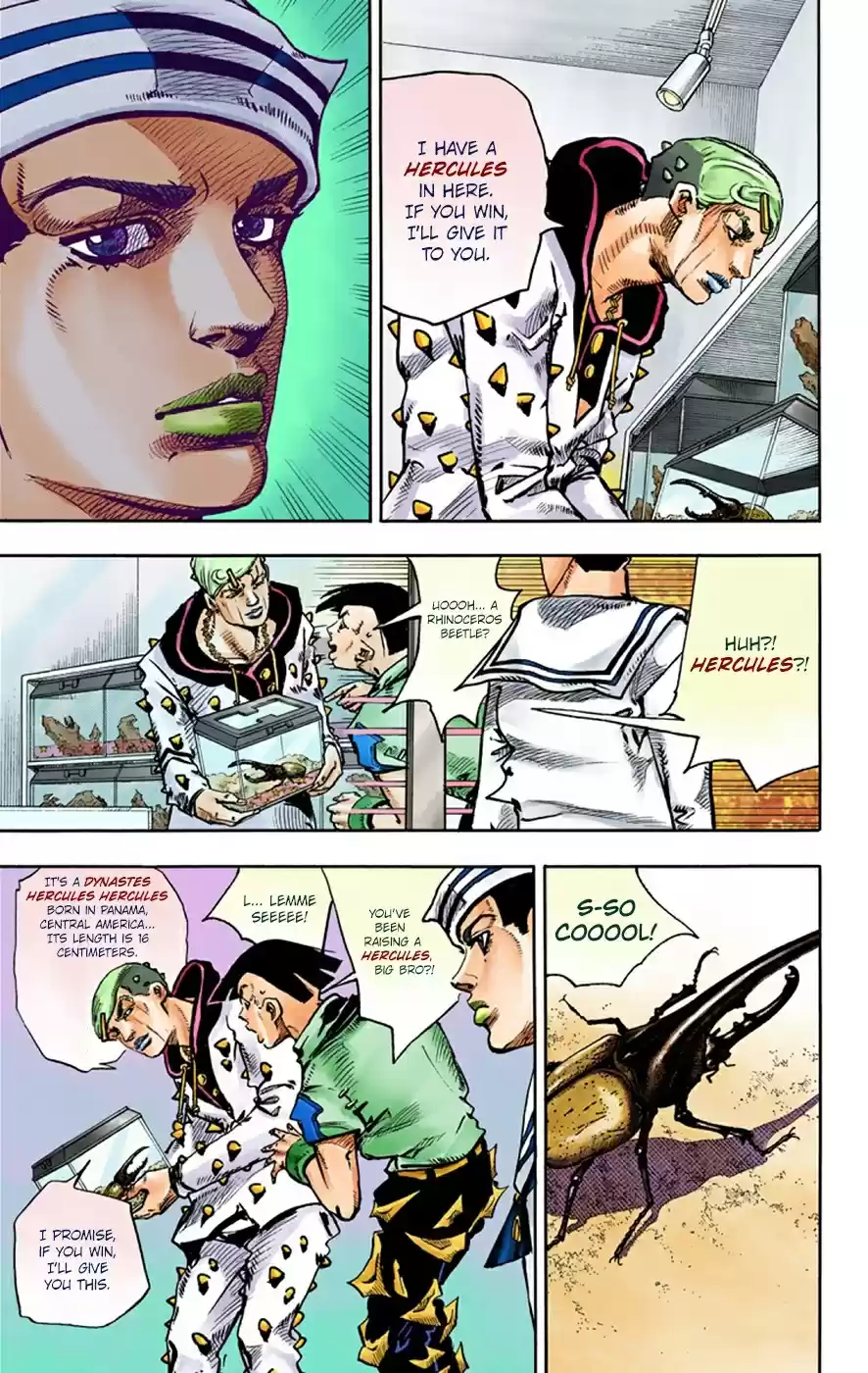 JoJo's Bizarre Adventure Part 8 JoJolion [Official Colored] Vol. 8 Ch. 34 Every Day is a Summer Vacation Part 1