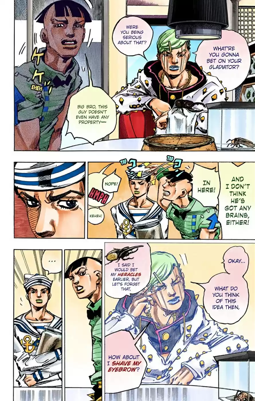 JoJo's Bizarre Adventure Part 8 JoJolion [Official Colored] Vol. 9 Ch. 35 Every Day is a Summer Vacation Part 2