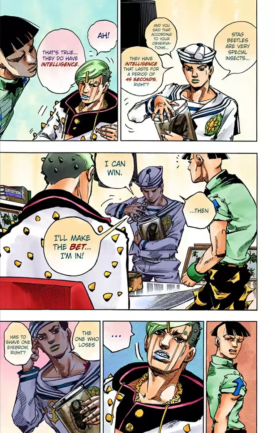 JoJo's Bizarre Adventure Part 8 JoJolion [Official Colored] Vol. 9 Ch. 35 Every Day is a Summer Vacation Part 2