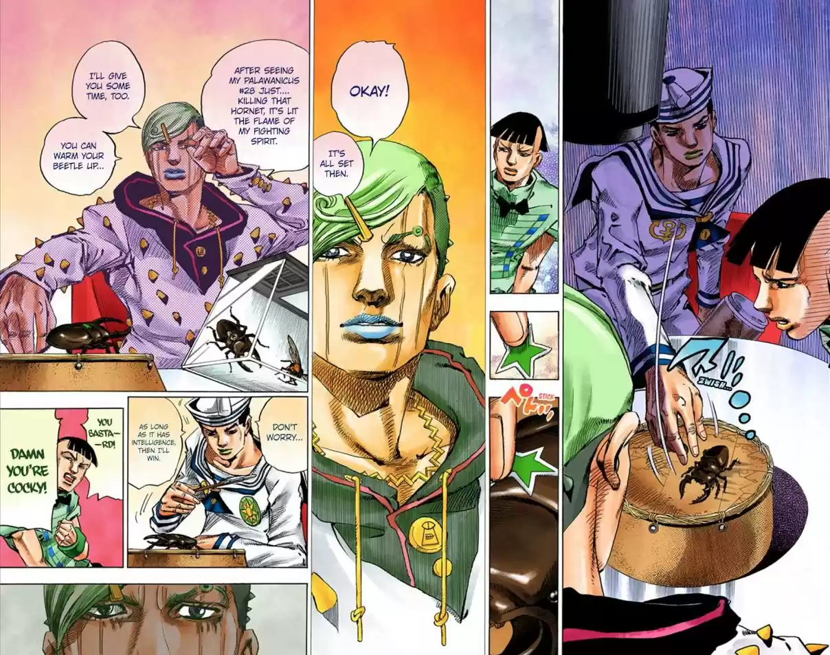 JoJo's Bizarre Adventure Part 8 JoJolion [Official Colored] Vol. 9 Ch. 35 Every Day is a Summer Vacation Part 2