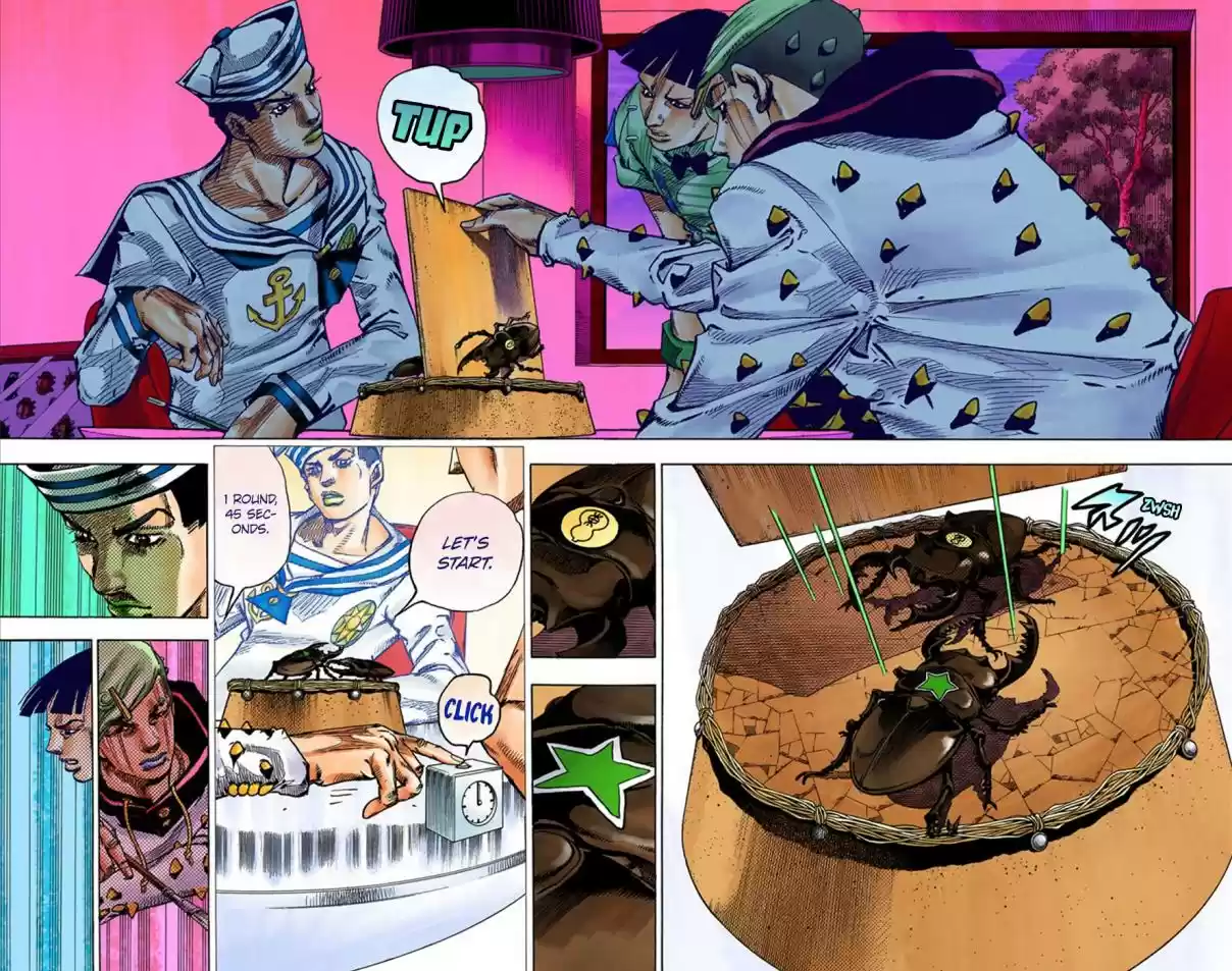 JoJo's Bizarre Adventure Part 8 JoJolion [Official Colored] Vol. 9 Ch. 35 Every Day is a Summer Vacation Part 2