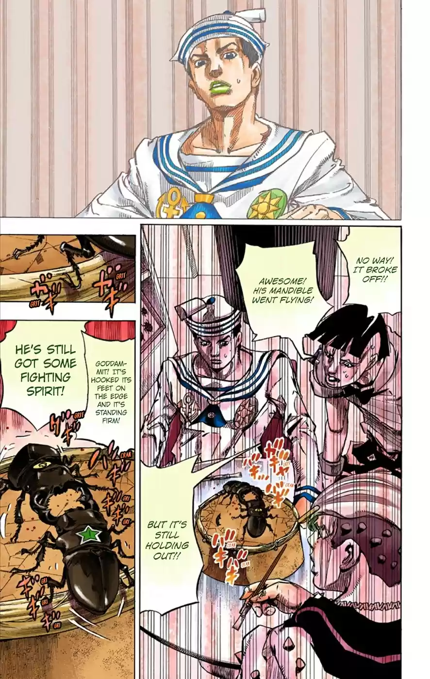 JoJo's Bizarre Adventure Part 8 JoJolion [Official Colored] Vol. 9 Ch. 35 Every Day is a Summer Vacation Part 2