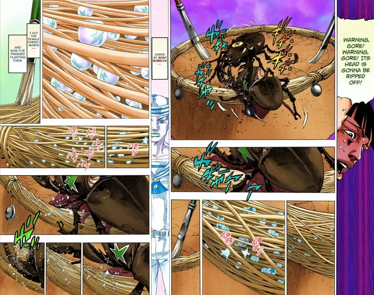 JoJo's Bizarre Adventure Part 8 JoJolion [Official Colored] Vol. 9 Ch. 35 Every Day is a Summer Vacation Part 2