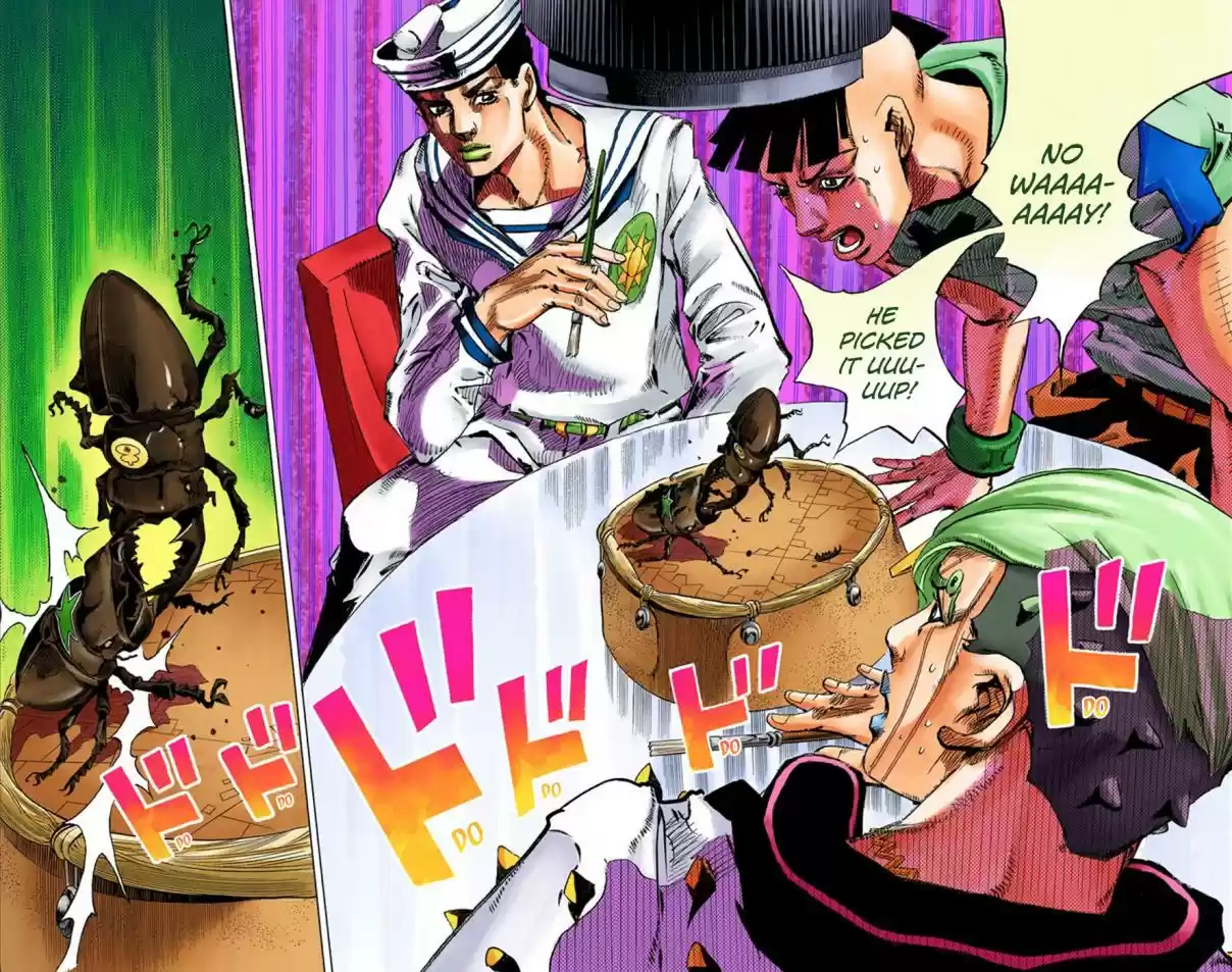 JoJo's Bizarre Adventure Part 8 JoJolion [Official Colored] Vol. 9 Ch. 35 Every Day is a Summer Vacation Part 2