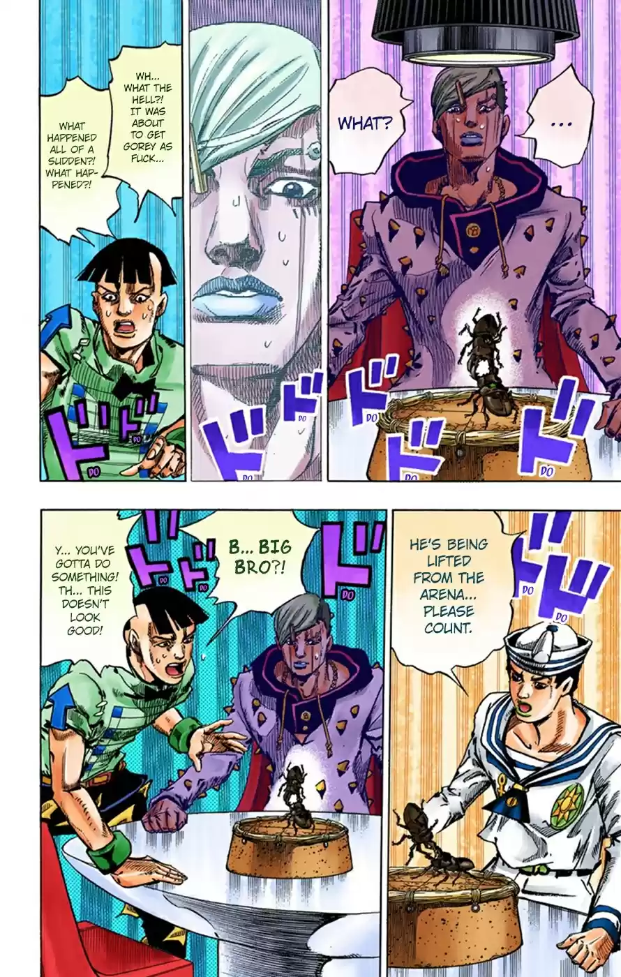 JoJo's Bizarre Adventure Part 8 JoJolion [Official Colored] Vol. 9 Ch. 35 Every Day is a Summer Vacation Part 2