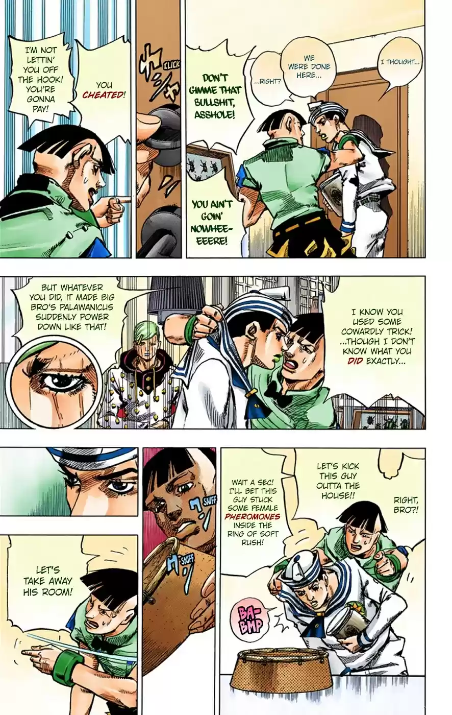 JoJo's Bizarre Adventure Part 8 JoJolion [Official Colored] Vol. 9 Ch. 36 Every Day is a Summer Vacation Part 3