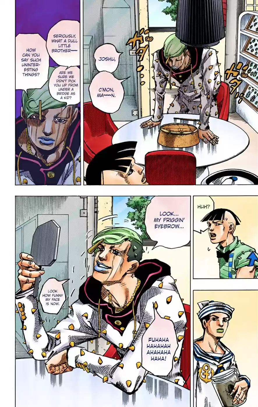 JoJo's Bizarre Adventure Part 8 JoJolion [Official Colored] Vol. 9 Ch. 36 Every Day is a Summer Vacation Part 3