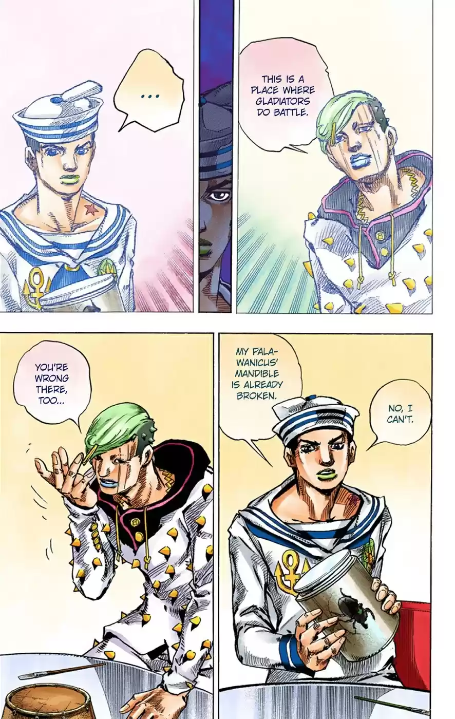 JoJo's Bizarre Adventure Part 8 JoJolion [Official Colored] Vol. 9 Ch. 36 Every Day is a Summer Vacation Part 3