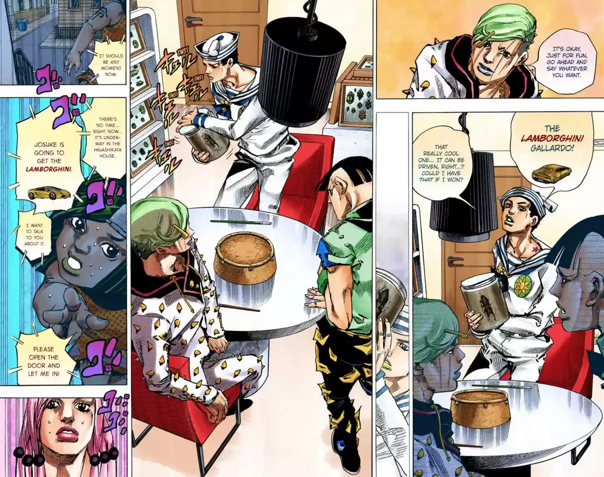 JoJo's Bizarre Adventure Part 8 JoJolion [Official Colored] Vol. 9 Ch. 36 Every Day is a Summer Vacation Part 3