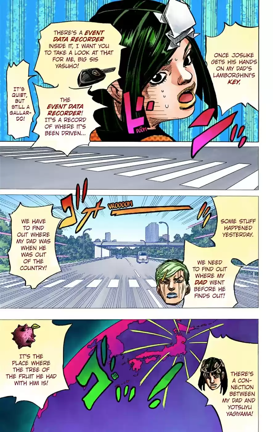 JoJo's Bizarre Adventure Part 8 JoJolion [Official Colored] Vol. 9 Ch. 36 Every Day is a Summer Vacation Part 3