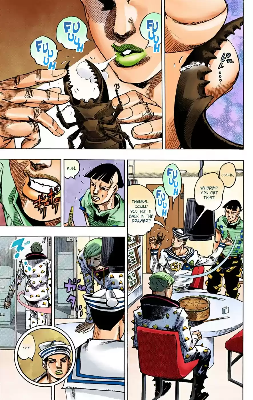 JoJo's Bizarre Adventure Part 8 JoJolion [Official Colored] Vol. 9 Ch. 36 Every Day is a Summer Vacation Part 3