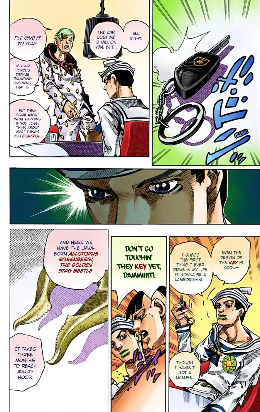 JoJo's Bizarre Adventure Part 8 JoJolion [Official Colored] Vol. 9 Ch. 36 Every Day is a Summer Vacation Part 3