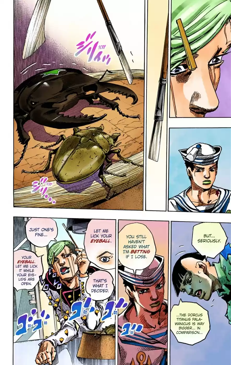 JoJo's Bizarre Adventure Part 8 JoJolion [Official Colored] Vol. 9 Ch. 36 Every Day is a Summer Vacation Part 3