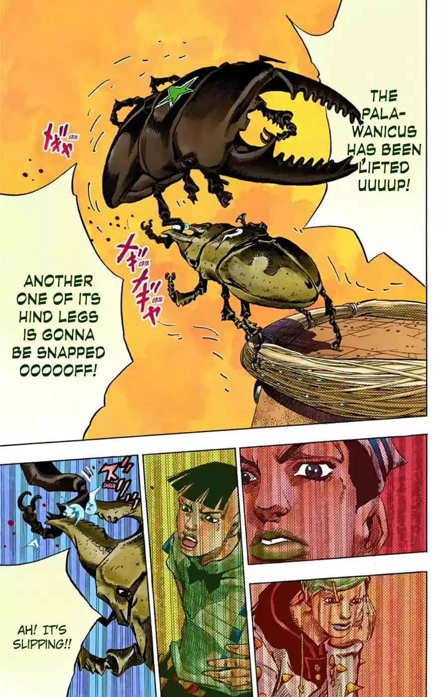 JoJo's Bizarre Adventure Part 8 JoJolion [Official Colored] Vol. 9 Ch. 37 Every Day is a Summer Vacation Part 4