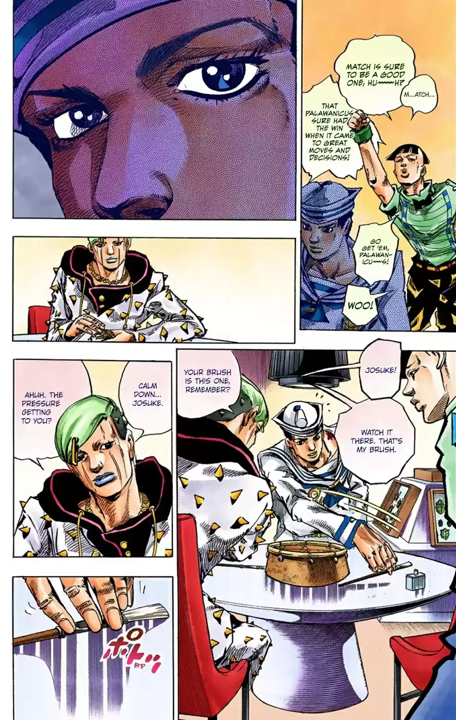JoJo's Bizarre Adventure Part 8 JoJolion [Official Colored] Vol. 9 Ch. 37 Every Day is a Summer Vacation Part 4