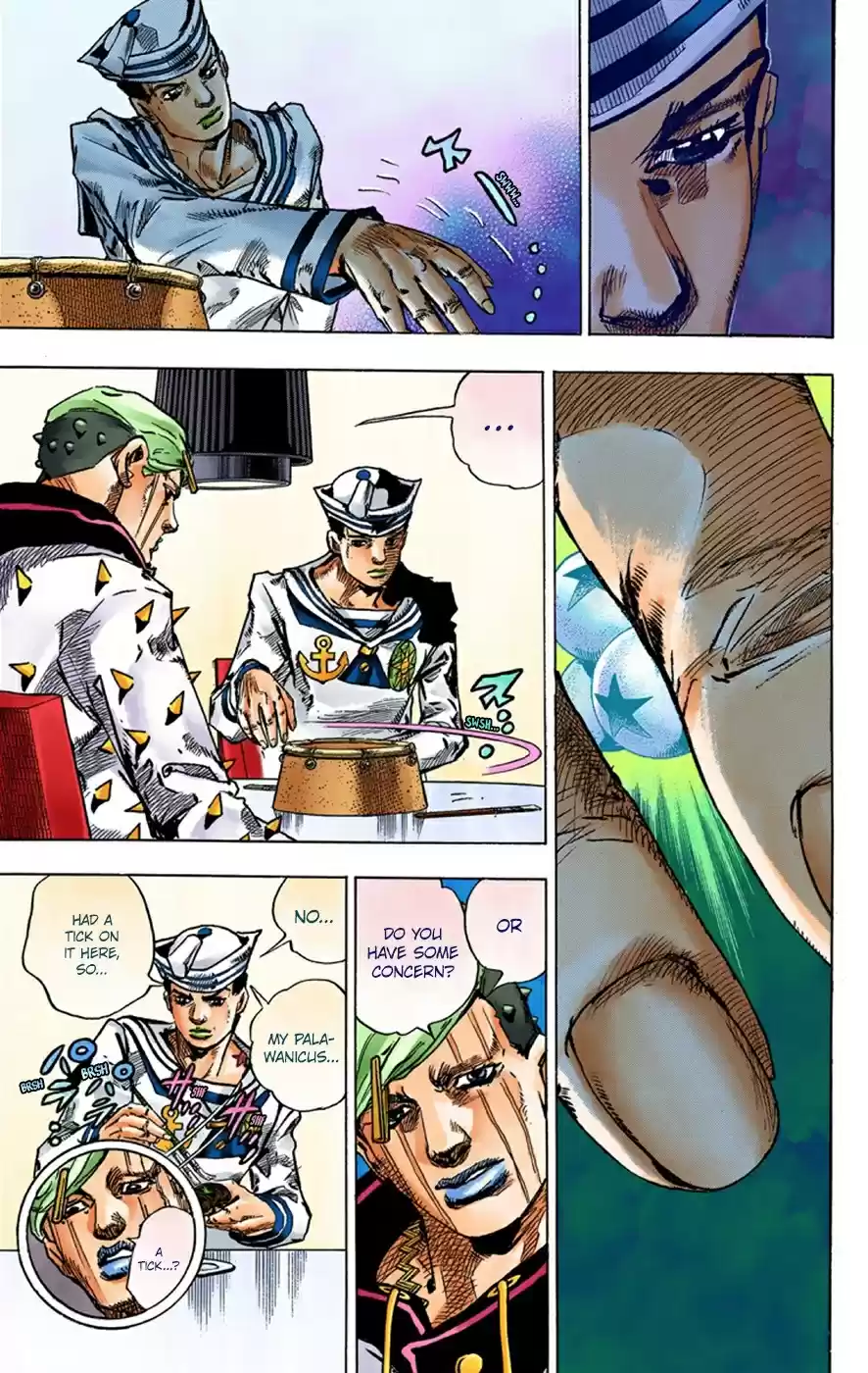 JoJo's Bizarre Adventure Part 8 JoJolion [Official Colored] Vol. 9 Ch. 37 Every Day is a Summer Vacation Part 4