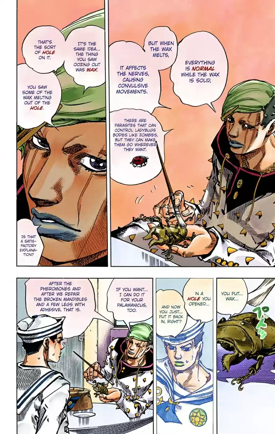 JoJo's Bizarre Adventure Part 8 JoJolion [Official Colored] Vol. 9 Ch. 37 Every Day is a Summer Vacation Part 4