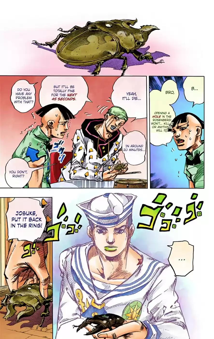 JoJo's Bizarre Adventure Part 8 JoJolion [Official Colored] Vol. 9 Ch. 37 Every Day is a Summer Vacation Part 4