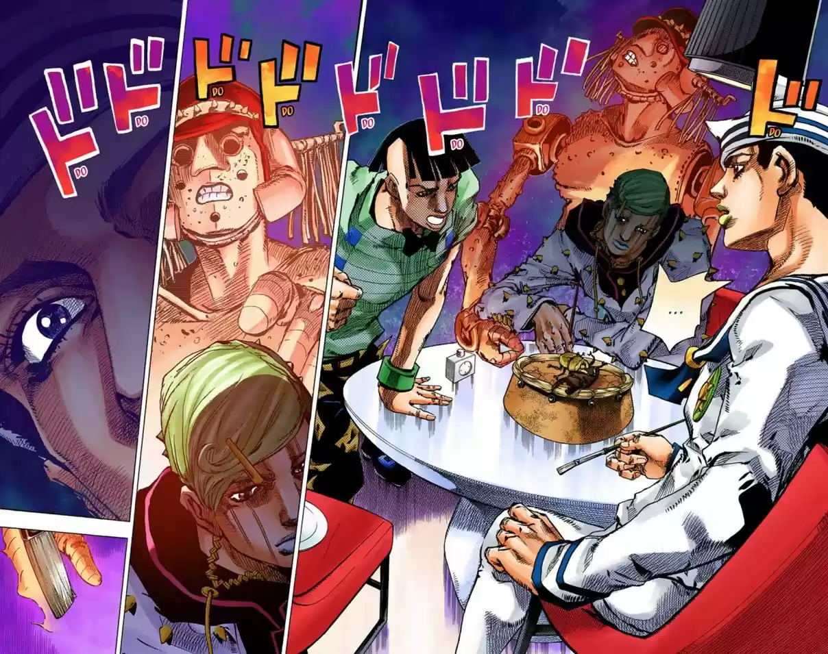 JoJo's Bizarre Adventure Part 8 JoJolion [Official Colored] Vol. 9 Ch. 37 Every Day is a Summer Vacation Part 4