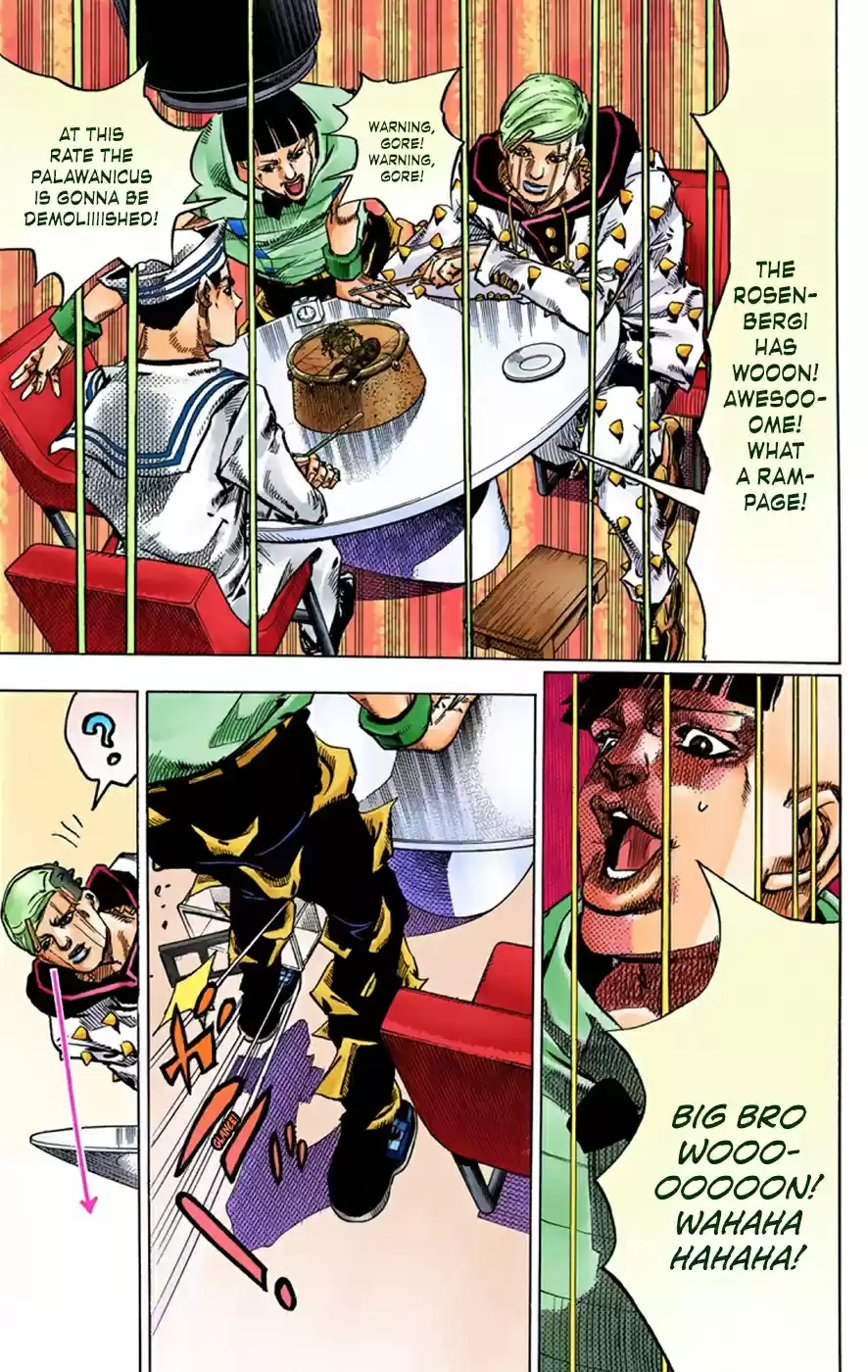 JoJo's Bizarre Adventure Part 8 JoJolion [Official Colored] Vol. 9 Ch. 37 Every Day is a Summer Vacation Part 4
