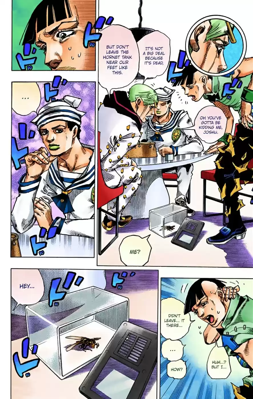JoJo's Bizarre Adventure Part 8 JoJolion [Official Colored] Vol. 9 Ch. 37 Every Day is a Summer Vacation Part 4