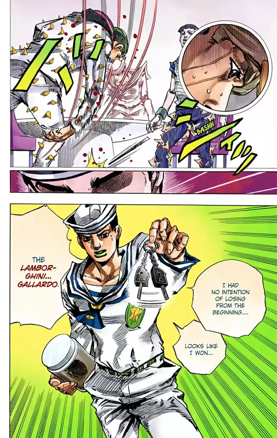 JoJo's Bizarre Adventure Part 8 JoJolion [Official Colored] Vol. 9 Ch. 37 Every Day is a Summer Vacation Part 4