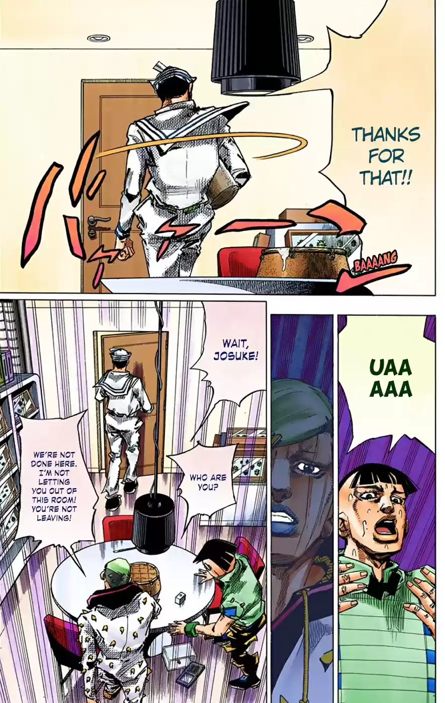 JoJo's Bizarre Adventure Part 8 JoJolion [Official Colored] Vol. 9 Ch. 37 Every Day is a Summer Vacation Part 4