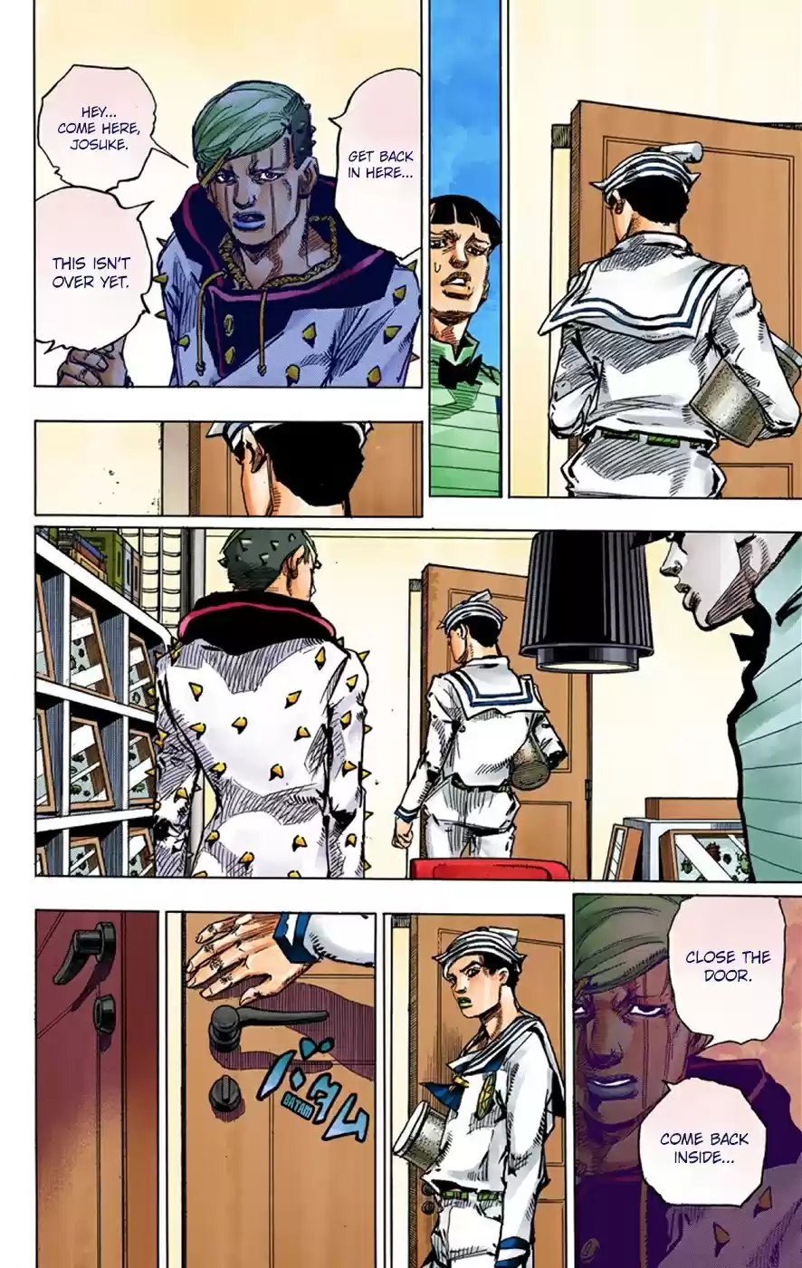 JoJo's Bizarre Adventure Part 8 JoJolion [Official Colored] Vol. 9 Ch. 37 Every Day is a Summer Vacation Part 4