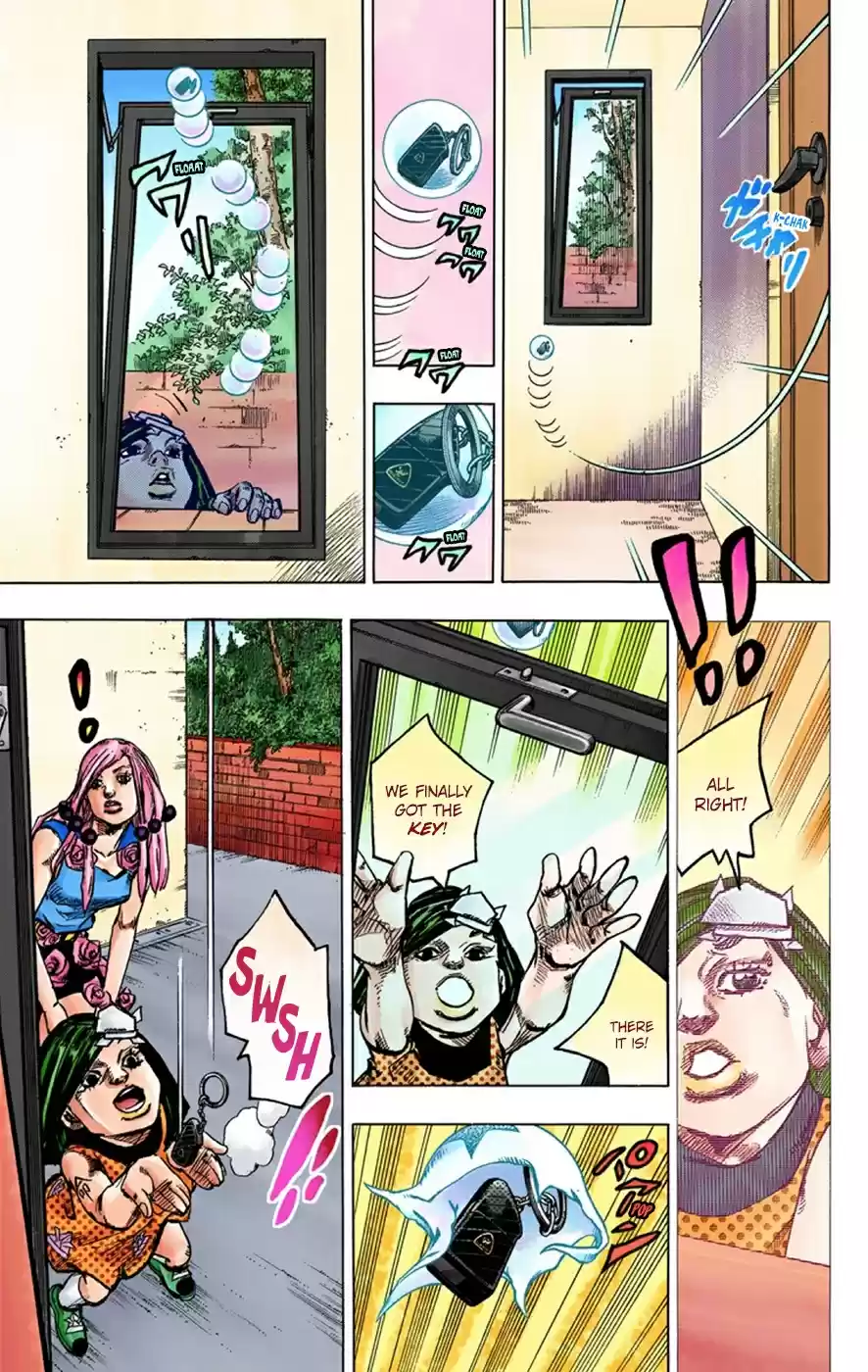 JoJo's Bizarre Adventure Part 8 JoJolion [Official Colored] Vol. 9 Ch. 37 Every Day is a Summer Vacation Part 4
