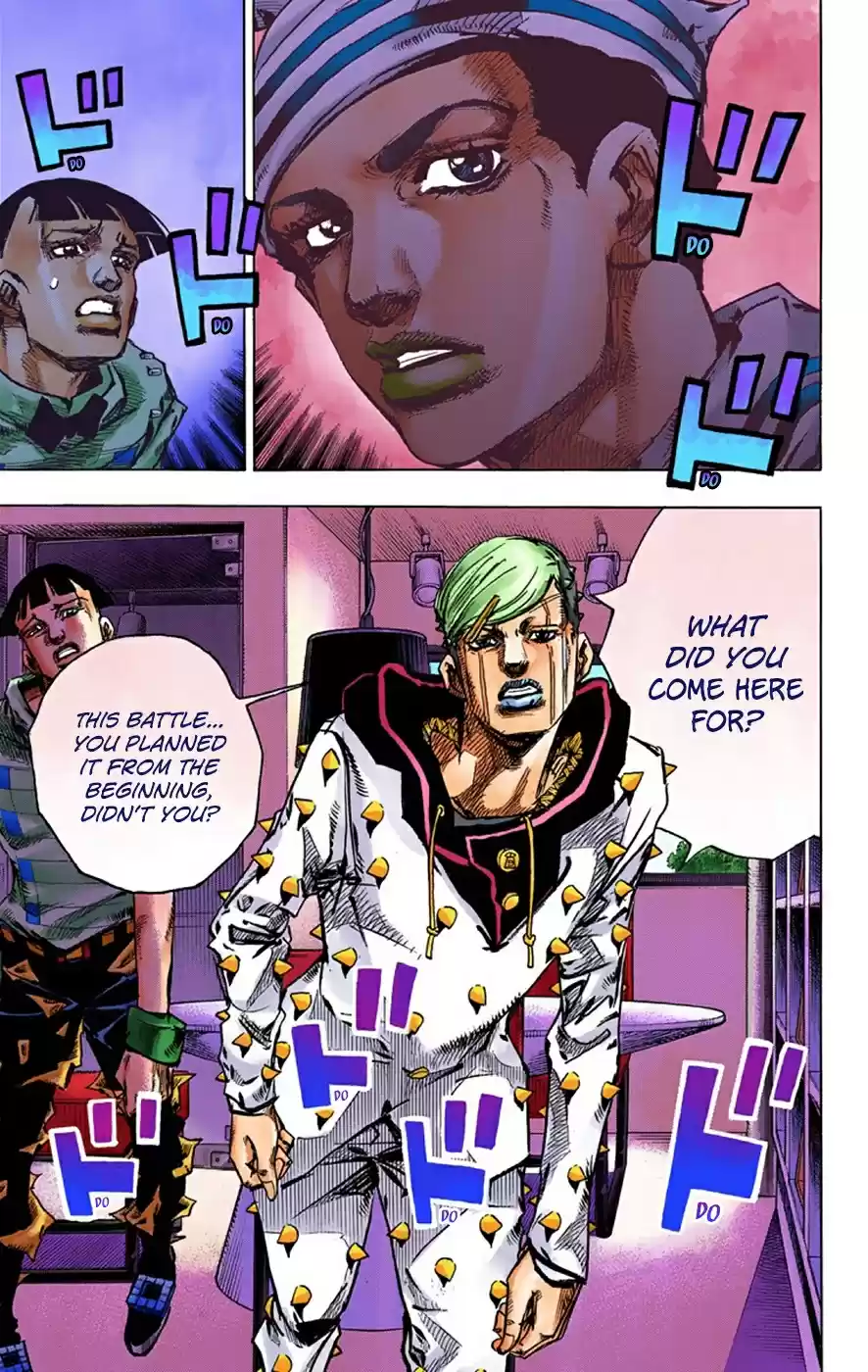 JoJo's Bizarre Adventure Part 8 JoJolion [Official Colored] Vol. 9 Ch. 37 Every Day is a Summer Vacation Part 4