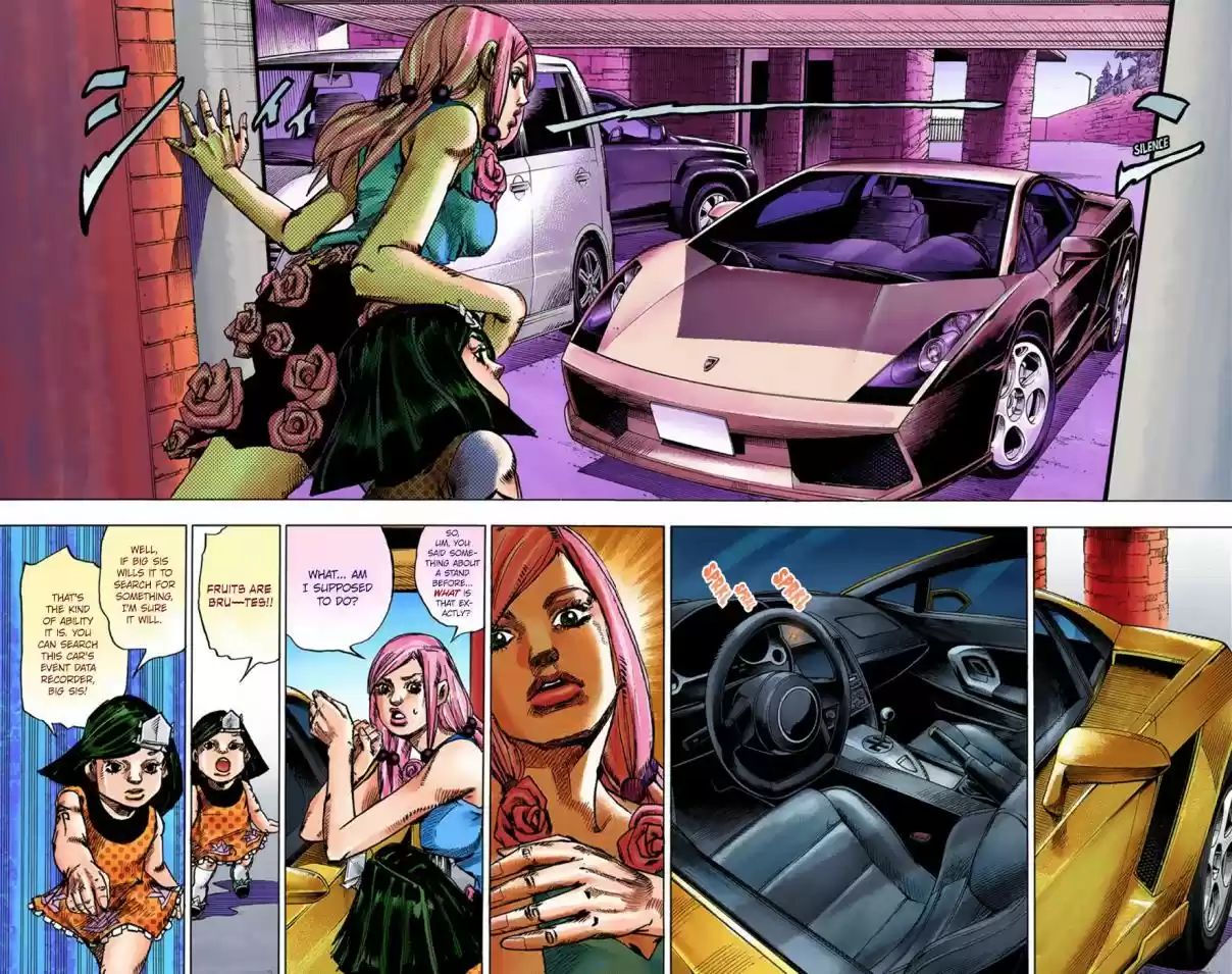 JoJo's Bizarre Adventure Part 8 JoJolion [Official Colored] Vol. 9 Ch. 38 Jobin Higashikata is a Stand User