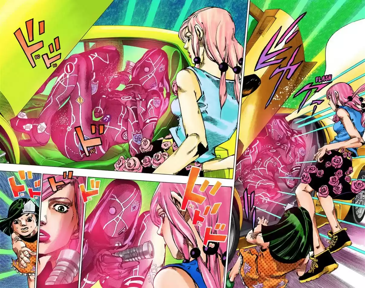 JoJo's Bizarre Adventure Part 8 JoJolion [Official Colored] Vol. 9 Ch. 38 Jobin Higashikata is a Stand User